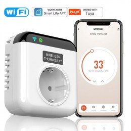 Tuya WiFi Smart Termostatuttag