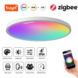 Tuya 24W LED plafonnier...