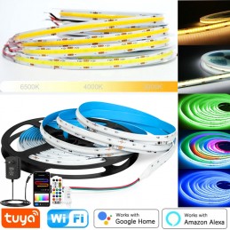 Kit de bande LED COB haute...