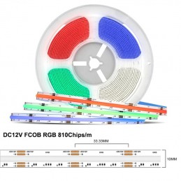COB RGB LED-strip met 810...